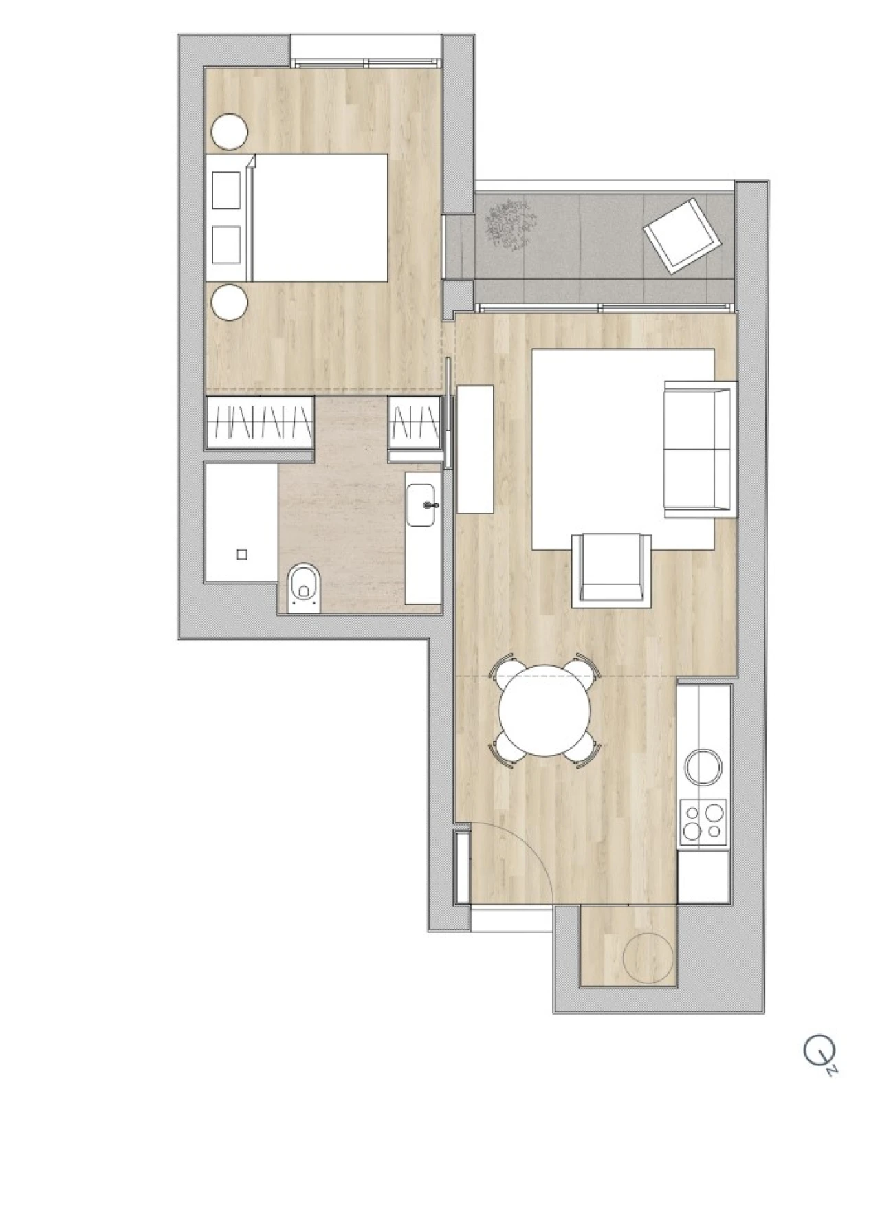 Apartamento T1 para Venda em Cedofeita, Santo Ildefonso, Sé, Miragaia, São Nicolau e Vitória Foto 6