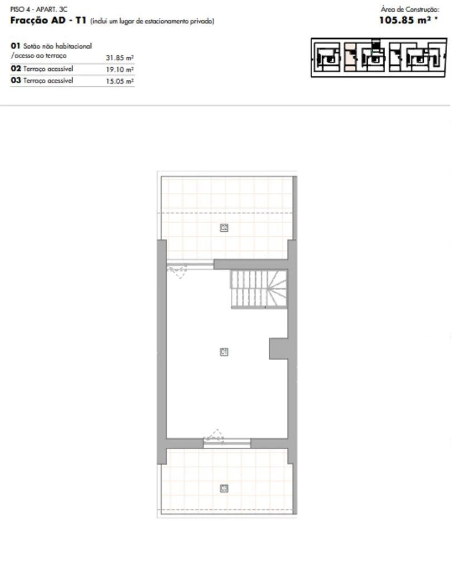 Apartamento T2 para Venda em Lagos (São Sebastião e Santa Maria) Foto 13