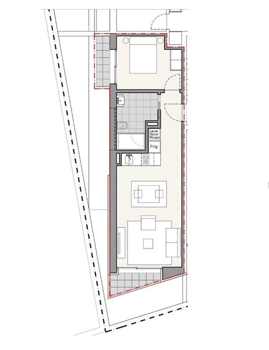 Apartamento T1 para Venda em Machico Foto 4