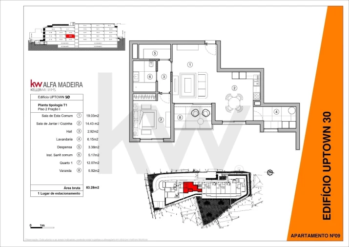 Apartamento T1 para Venda em Machico Foto 2