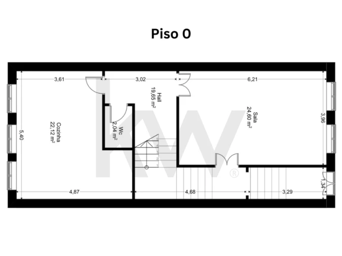 Moradia T4 para Venda em Bonfim Planta 1