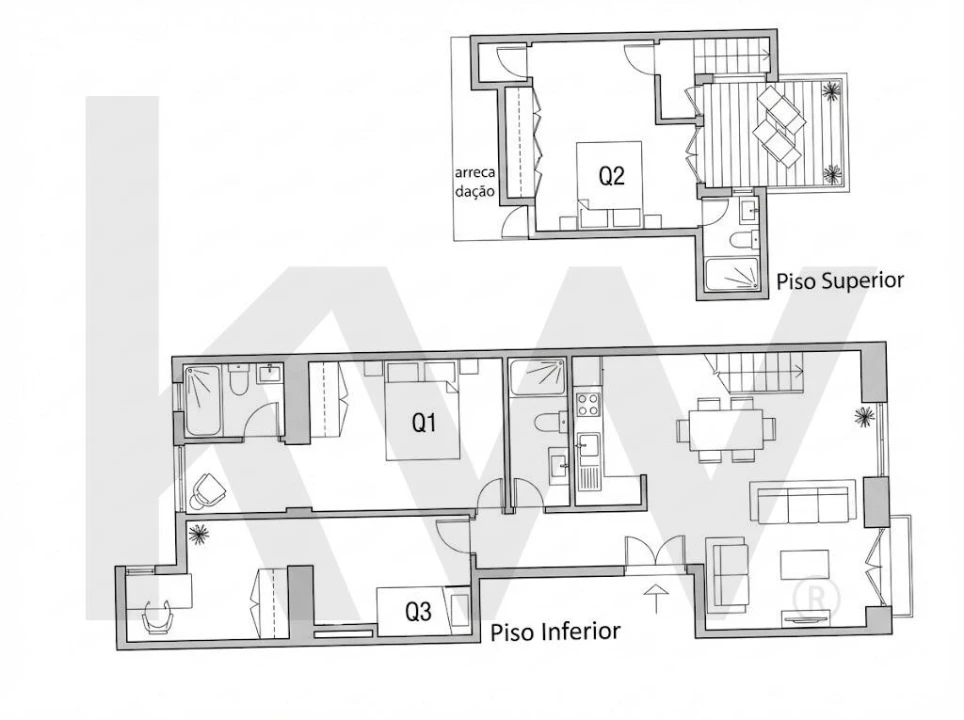Apartamento T3 para Venda em São Vicente Foto 21