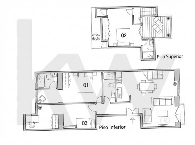 Apartamento T3 para Venda em São Vicente Foto 21