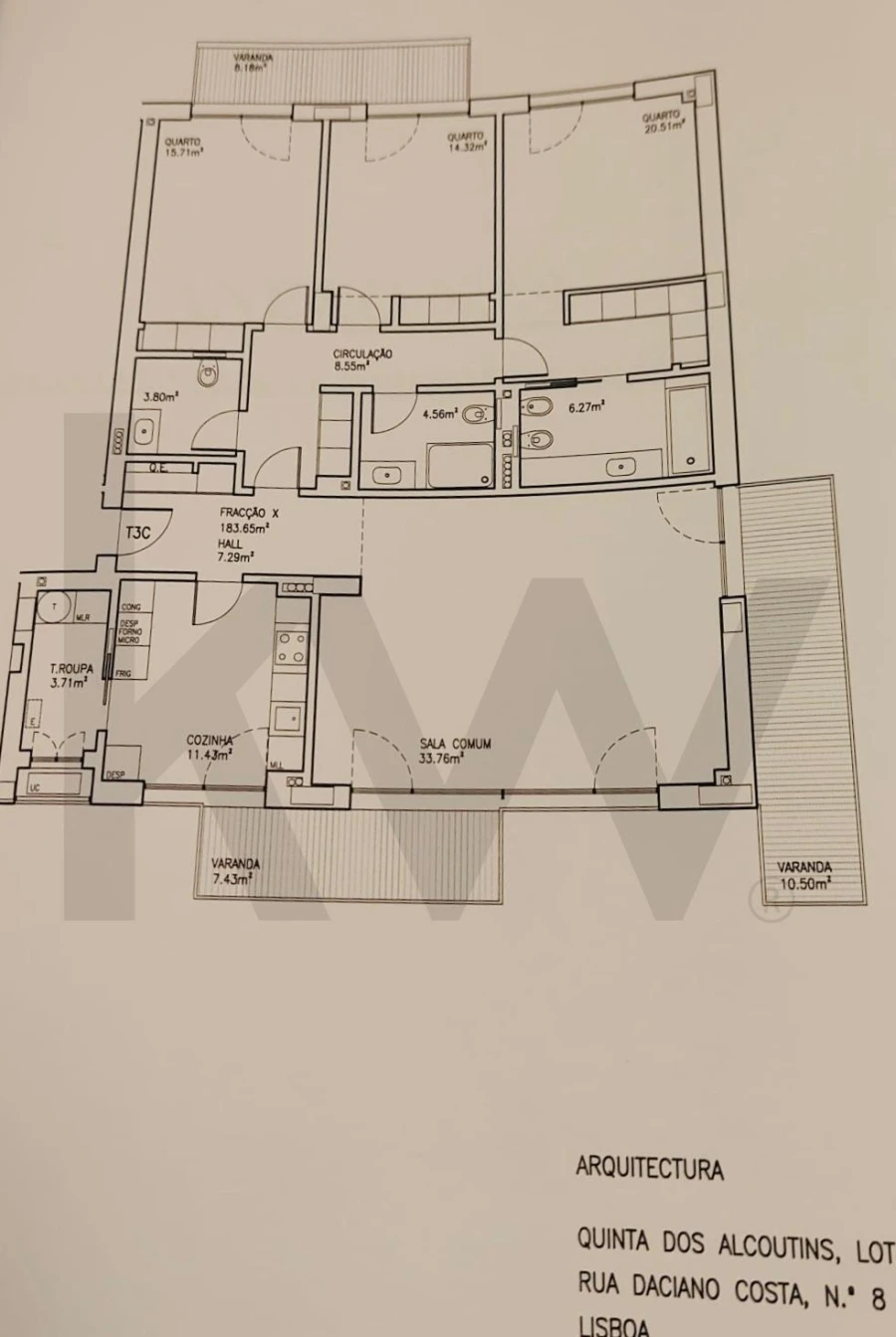 Apartamento T3 para Arrendamento em Lumiar Foto 19