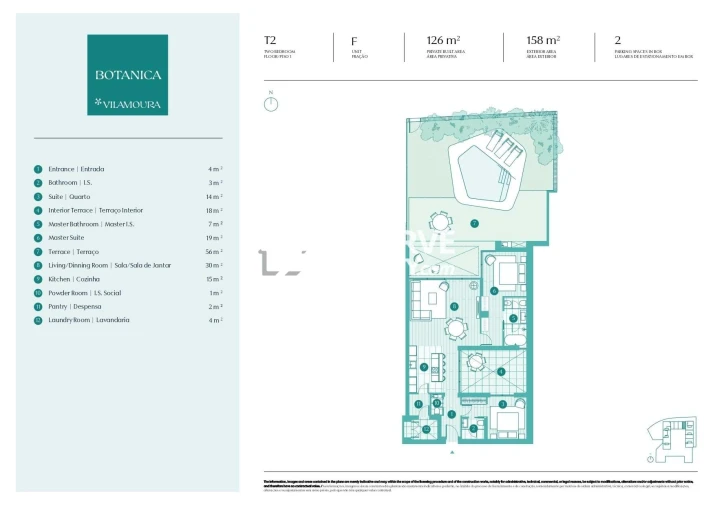 Apartamento T2 para Venda em Quarteira Foto 15