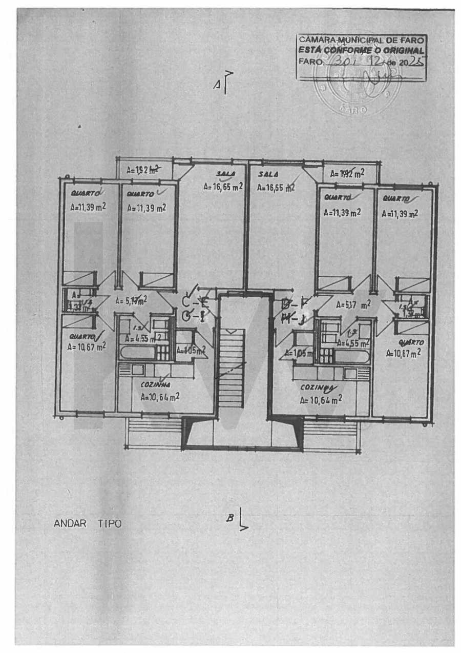 Apartamento T3 para Venda em Faro (Sé e São Pedro) Foto 40