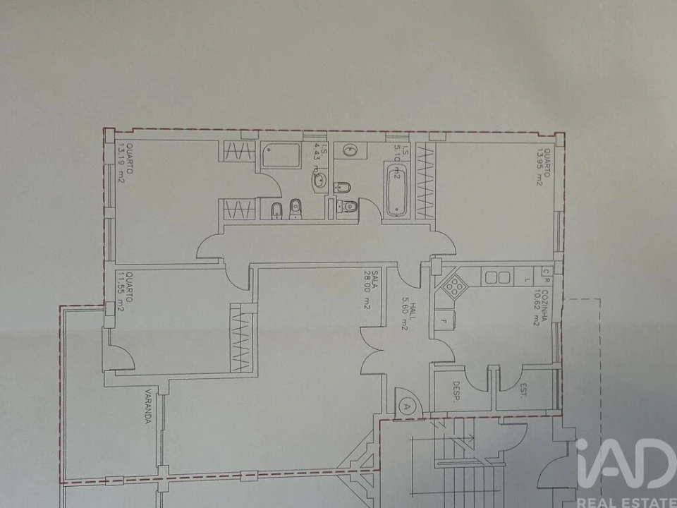 Apartamento T3 para Venda em A dos Cunhados e Maceira Foto 13