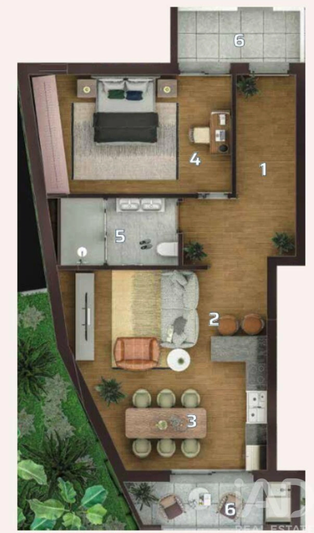 Apartamento T1 para Venda em Camara de Lobos Foto 14