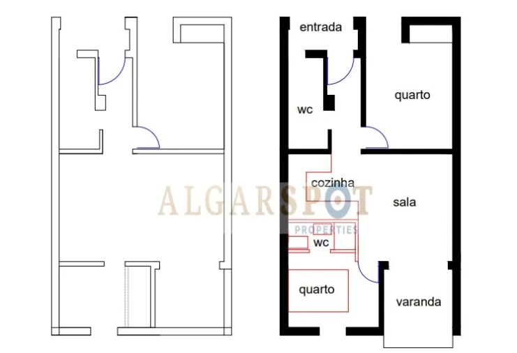 Apartamento T2 para Venda em Porches Foto 21