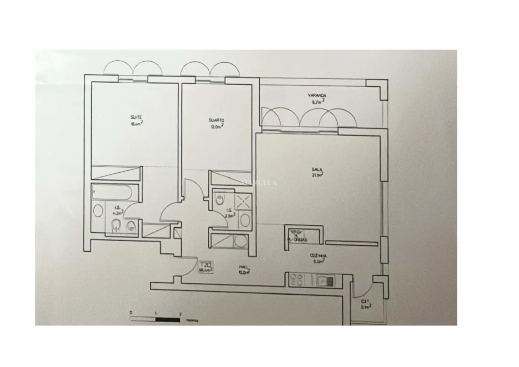 Apartamento T2 para Arrendamento em Lagos (São Sebastião e Santa Maria) Foto 14