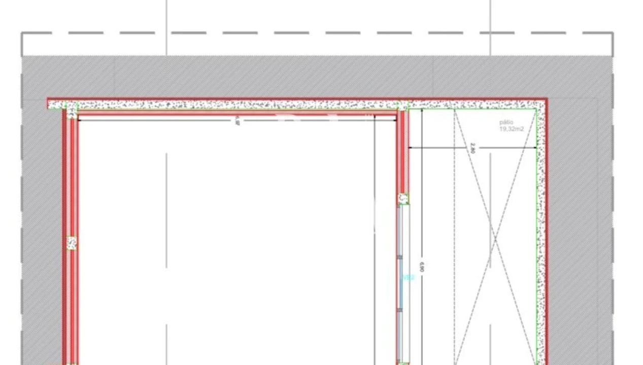 Moradia T3 para Venda em Palmeira Planta 3