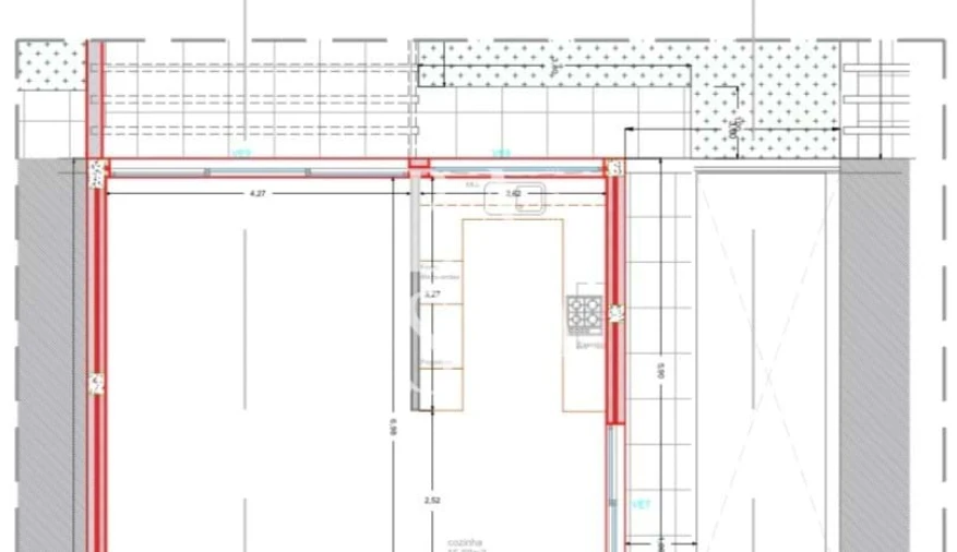 Moradia T3 para Venda em Palmeira Planta 1