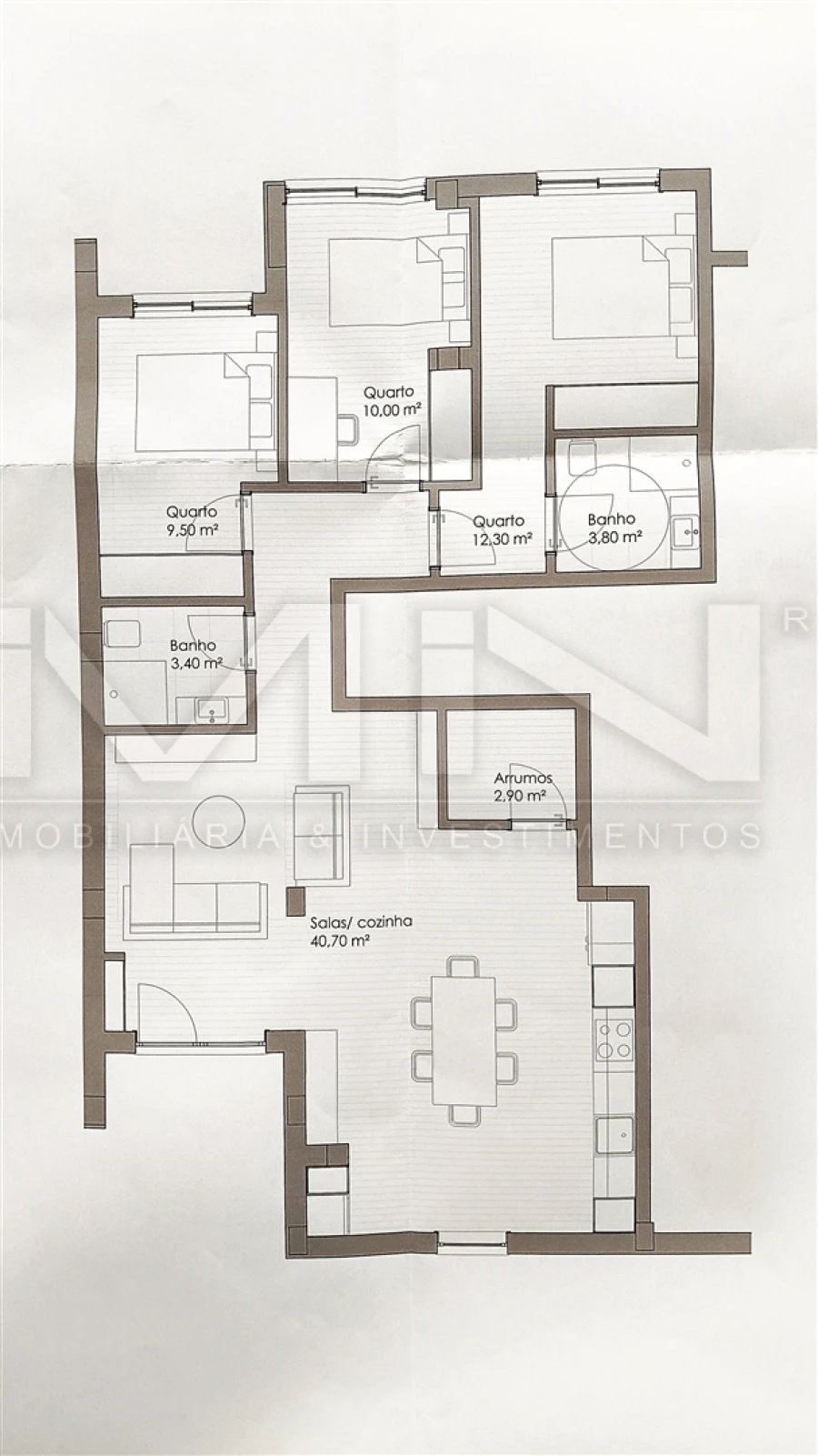 Apartamento T3 para Venda em Fânzeres e São Pedro da Cova Foto 36