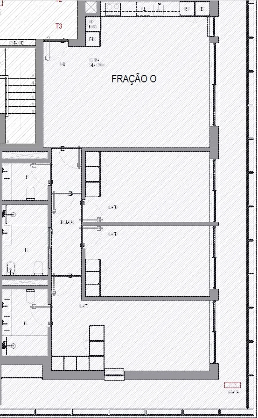 Apartamento T3 para Venda em Madalena Foto 21
