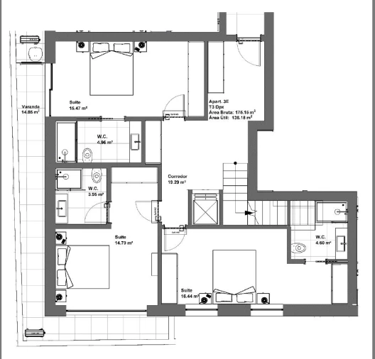Apartamento T3 para Venda em Esgueira Foto 11