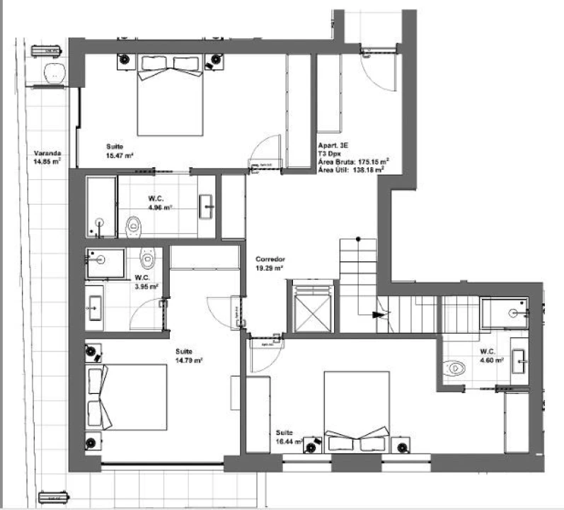 Apartamento T3 para Venda em Esgueira Foto 16