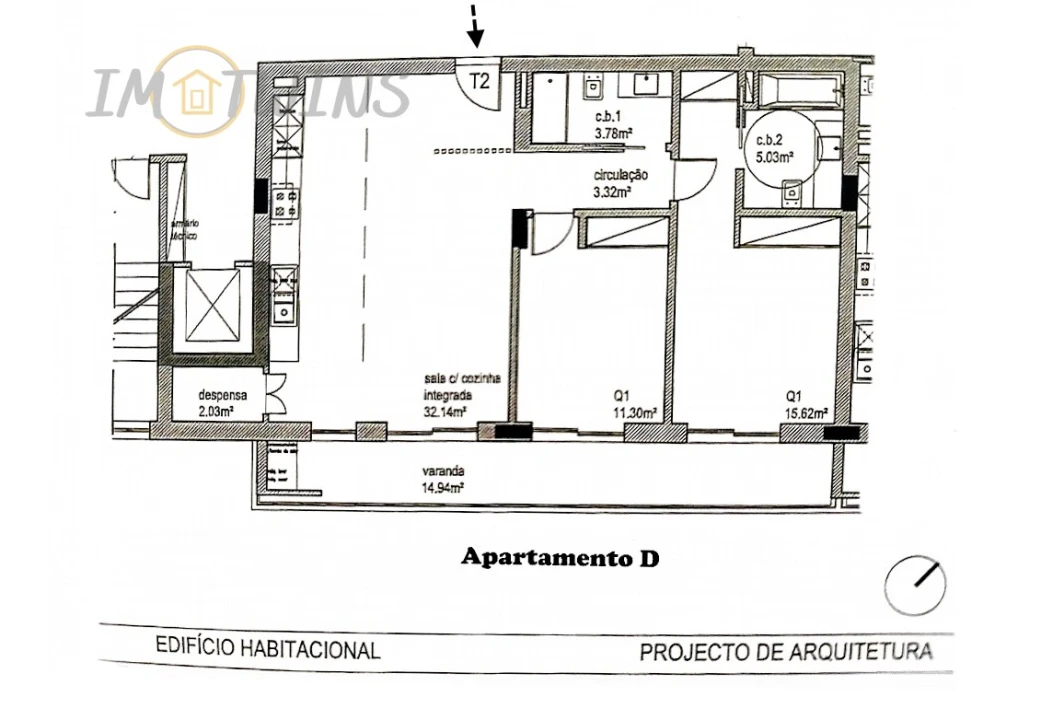 Apartamento T2 para Venda em Portimão Foto 1