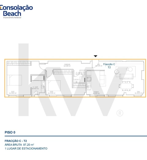 Apartamento T2 para Venda em Atouguia da Baleia