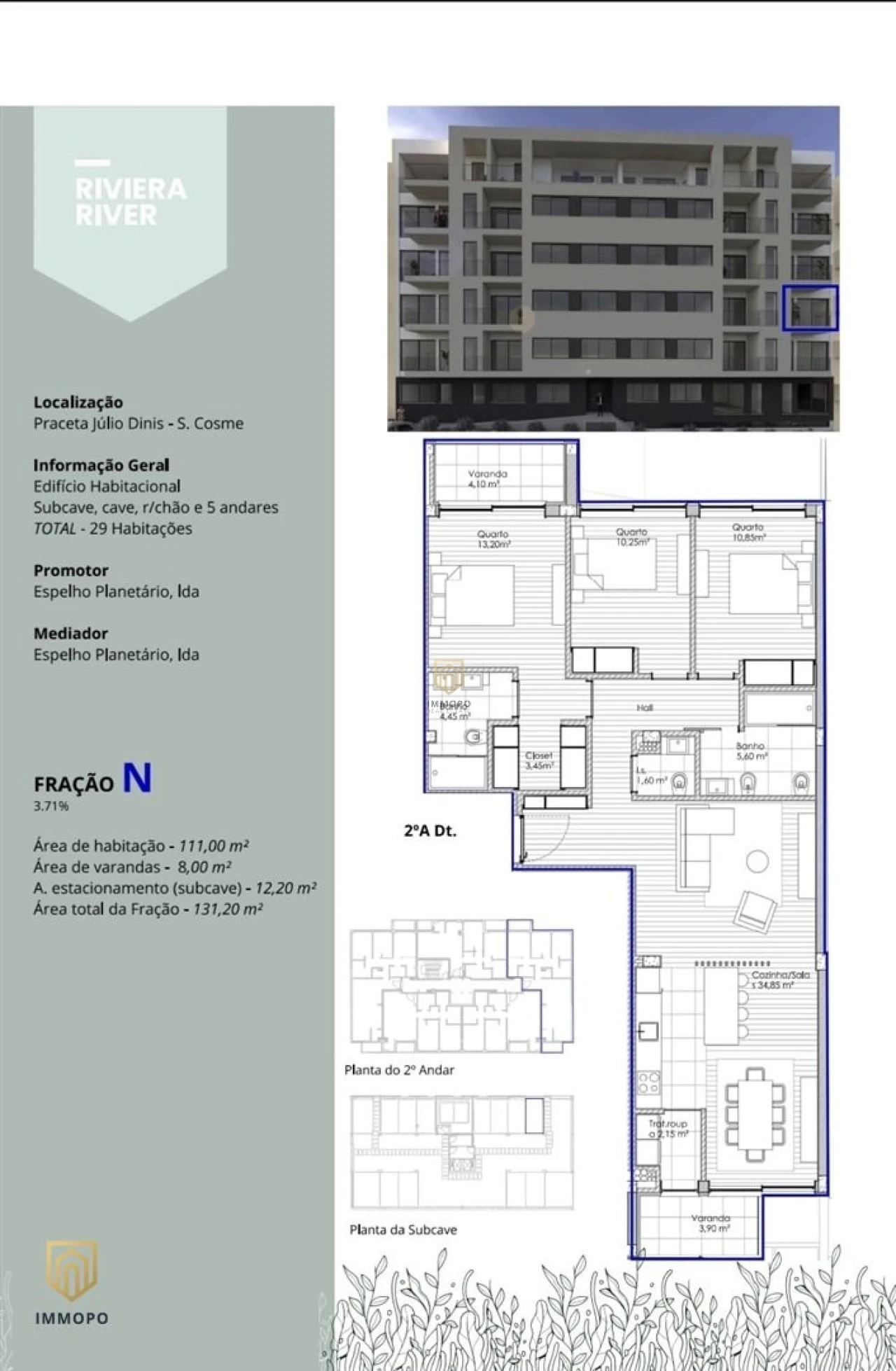 Apartamento T3 para Venda em Gondomar (São Cosme), Valbom e Jovim Foto 3