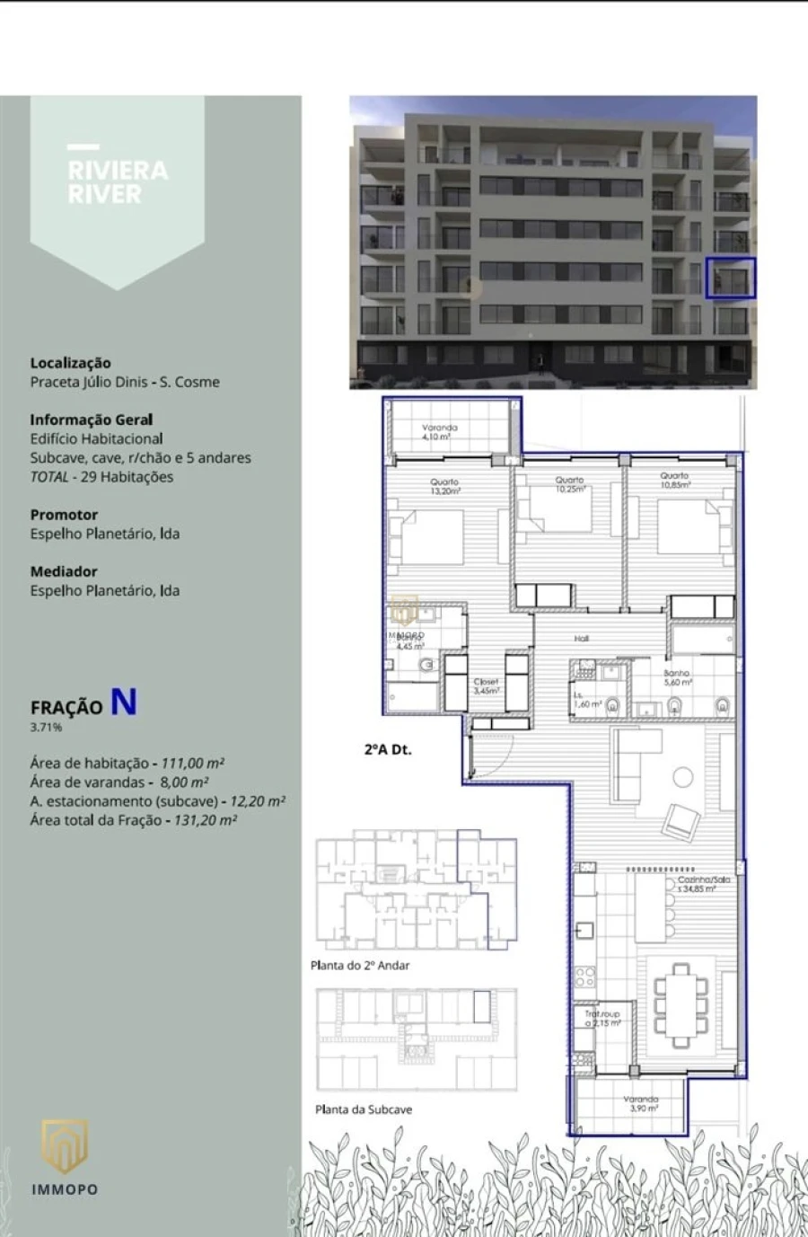 Apartamento T3 para Venda em Gondomar (São Cosme), Valbom e Jovim Foto 3