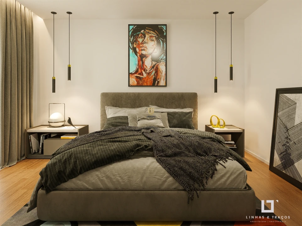 Apartamento T2 para Venda em Arcozelo Foto 3