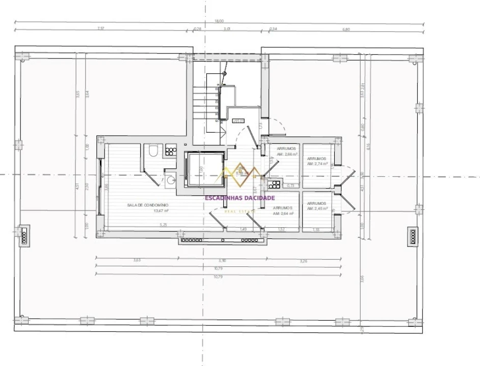 Apartamento T2 para Venda em Camarate, Unhos e Apelação Planta 2