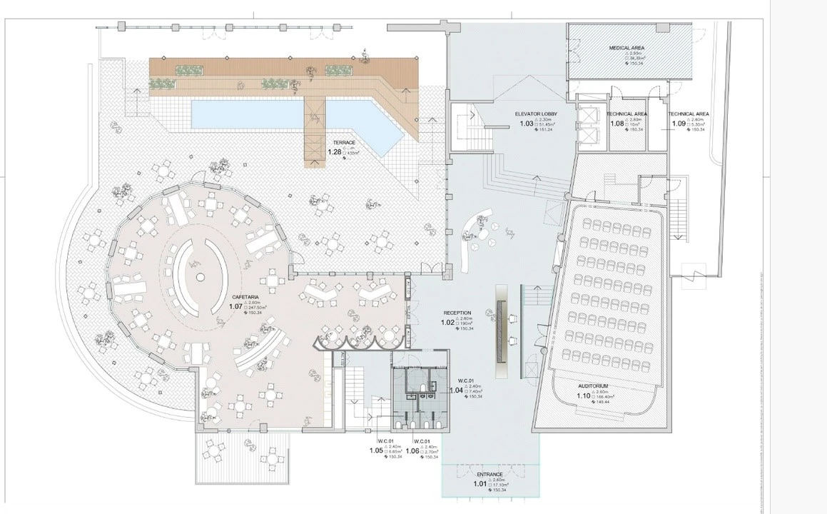 Escritório para Arrendamento em Carnaxide e Queijas Planta 3