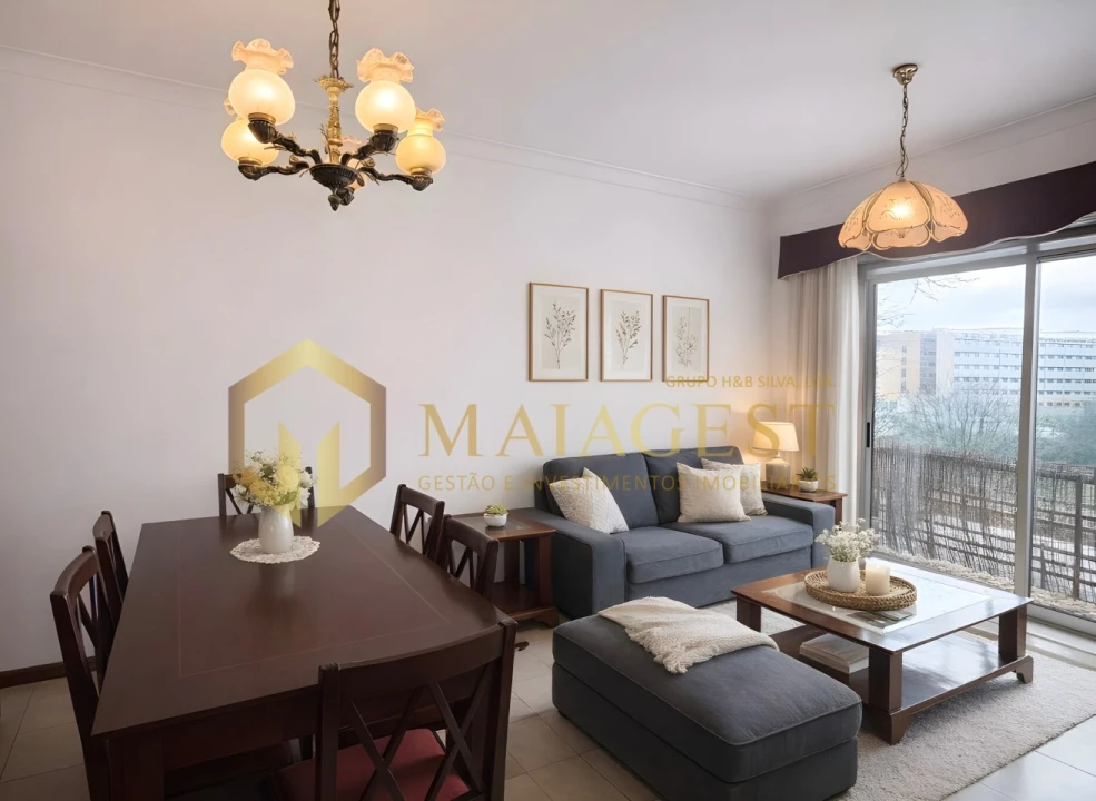 Apartamento T2 para Arrendamento em Pedrouços Foto 1