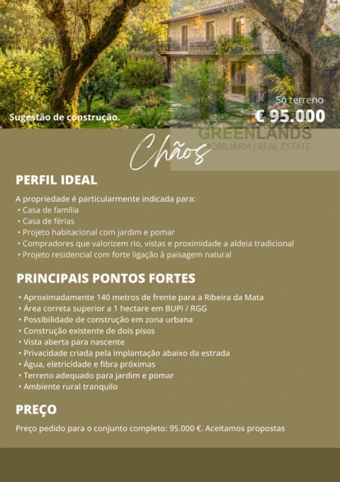Quinta T0 para Venda em Côja e Barril de Alva