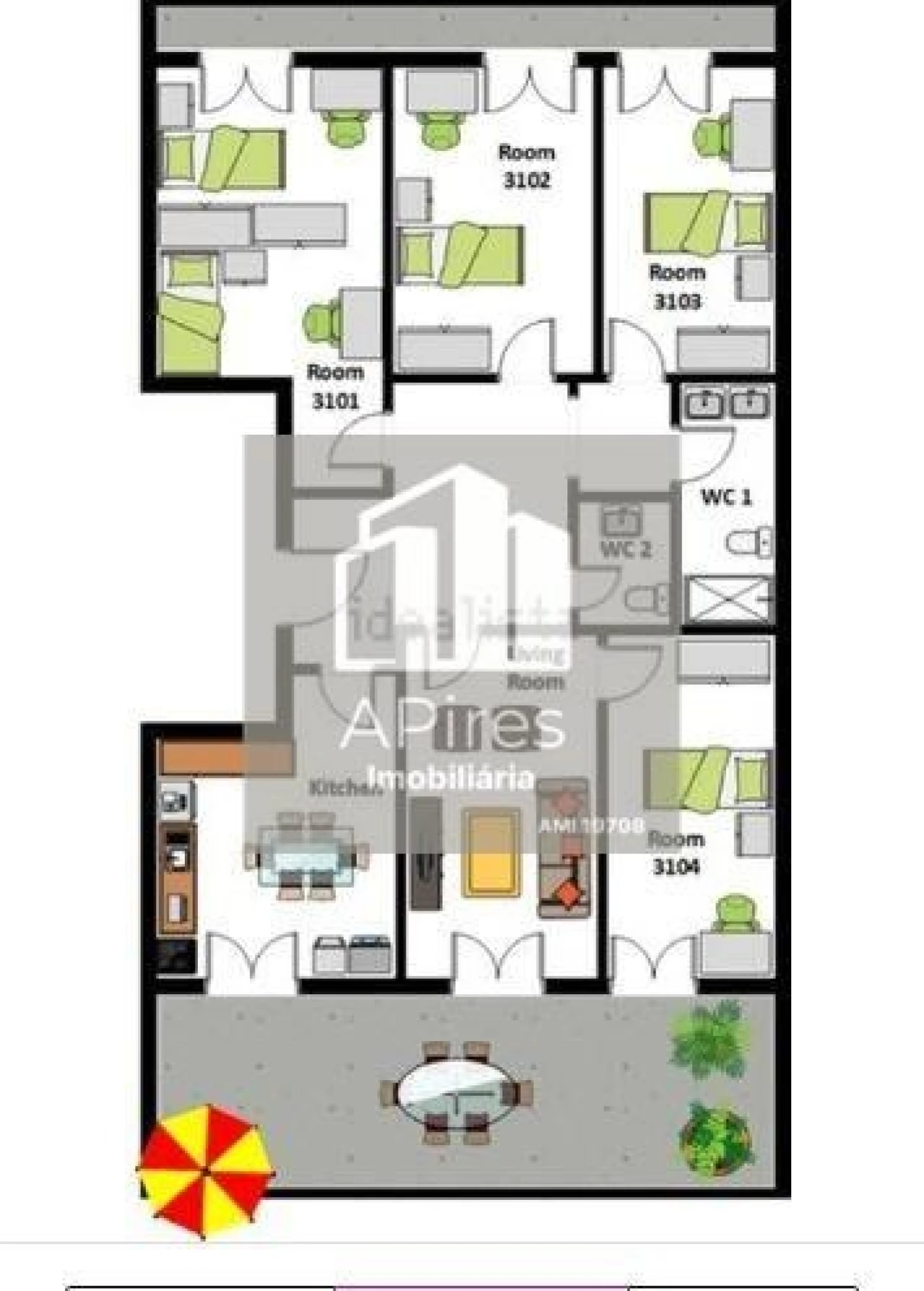 Apartamento T3 para Venda em Costa da Caparica Foto 16