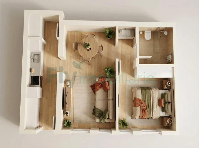 Apartamento T1 para Venda em Caldas de Vizela (São Miguel e São João) Foto 7