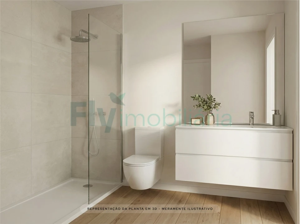 Apartamento T1 para Venda em Caldas de Vizela (São Miguel e São João) Foto 6