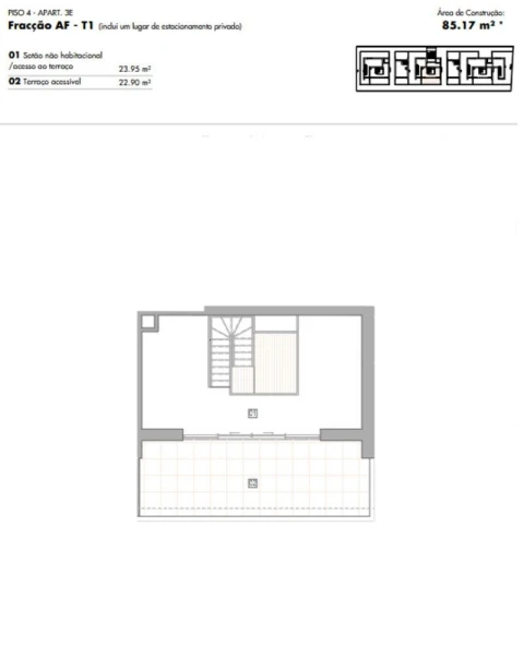 Apartamento T2 para Venda em Lagos (São Sebastião e Santa Maria)