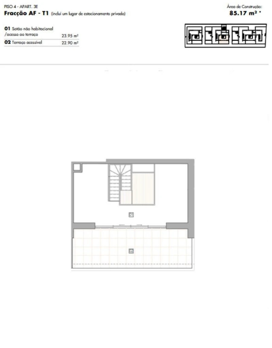 Apartamento T2 para Venda em Lagos (São Sebastião e Santa Maria) Foto 13