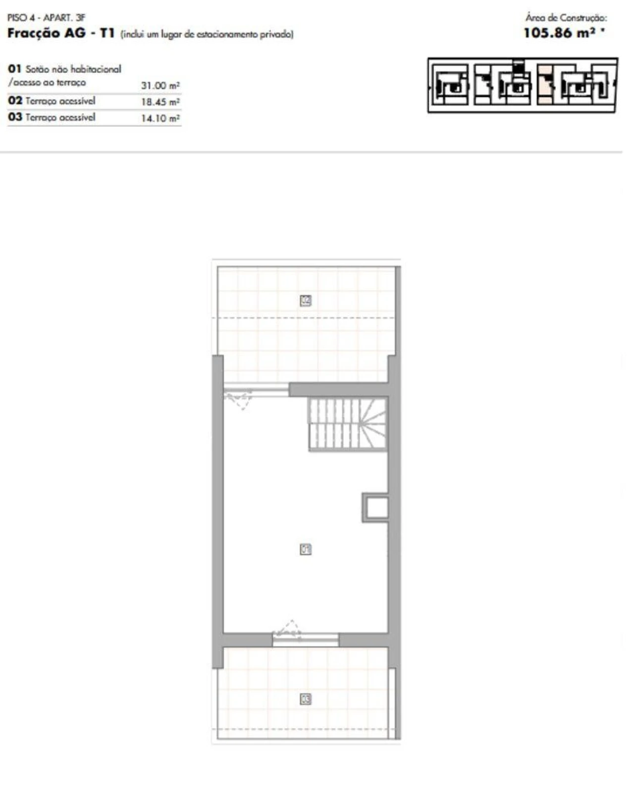 Apartamento T2 para Venda em Lagos (São Sebastião e Santa Maria) Foto 13