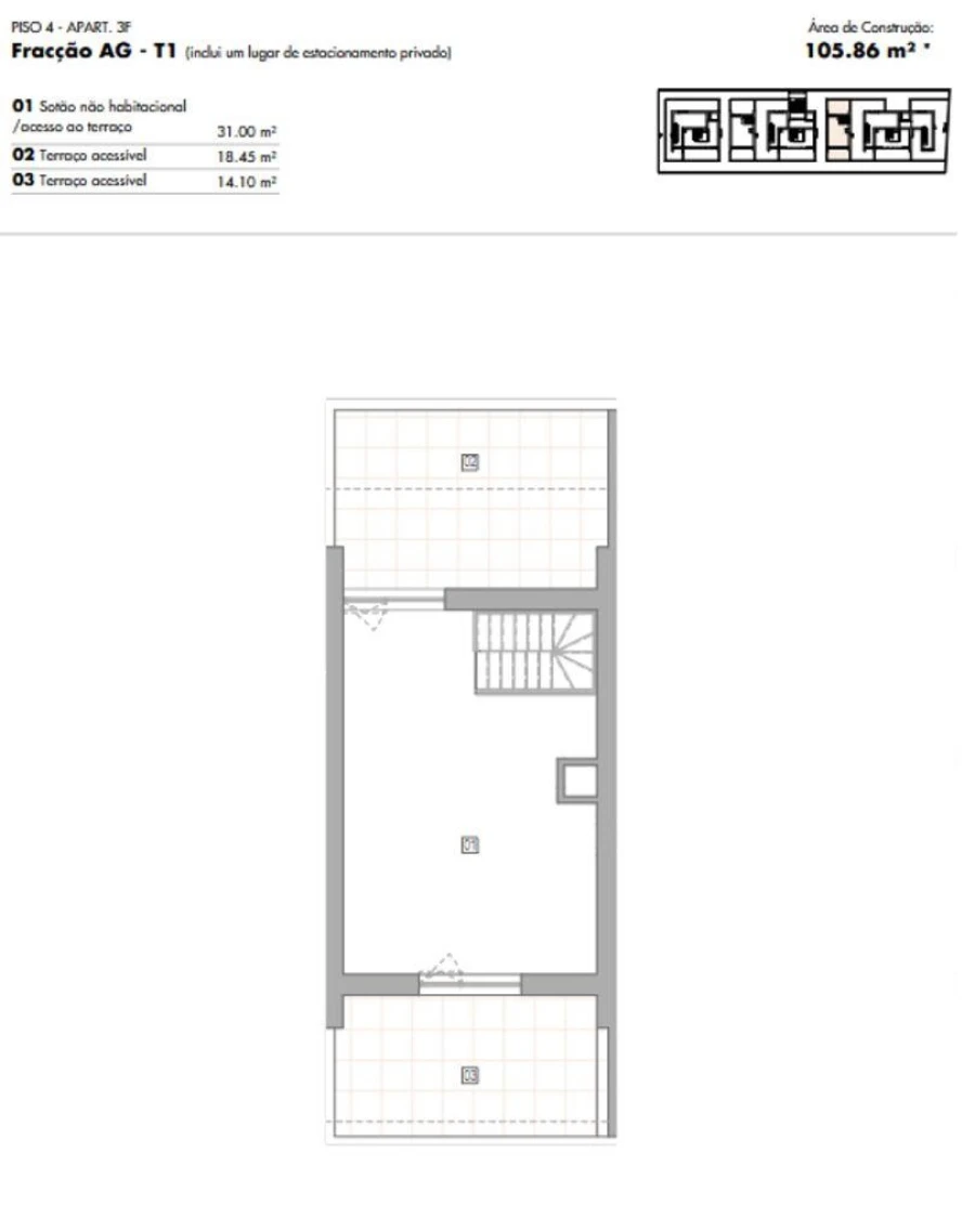 Apartamento T2 para Venda em Lagos (São Sebastião e Santa Maria) Foto 13
