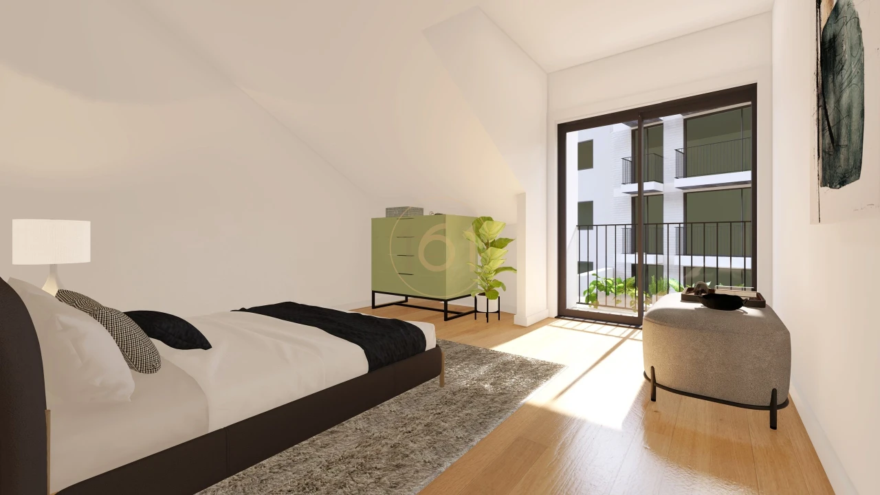 Apartamento T1 para Venda em Santa Marinha Foto 6