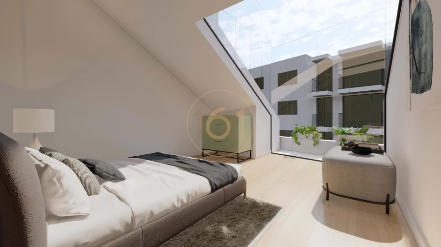 Apartamento T1 para Venda em Santa Marinha Foto 19