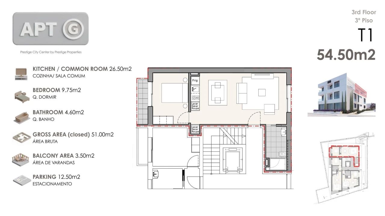 Apartamento T1 para Venda em Machico Foto 14