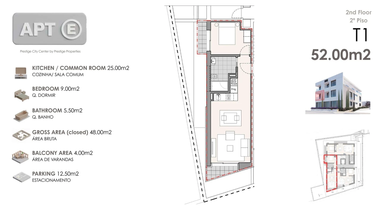 Apartamento T1 para Venda em Machico Foto 15