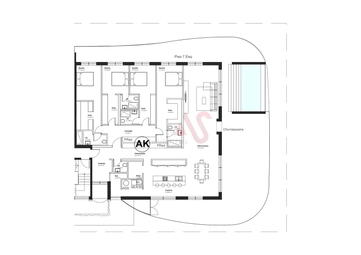 Apartamento T4 para Venda em Nogueira, Fraião e Lamaçães Foto 40
