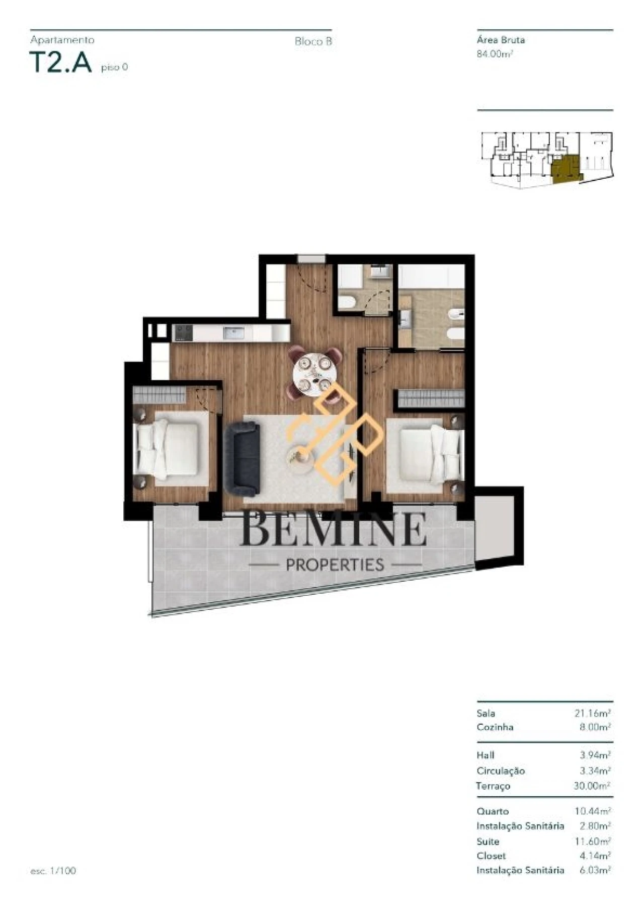 Apartamento T2 para Venda em Funchal (Se) Foto 16