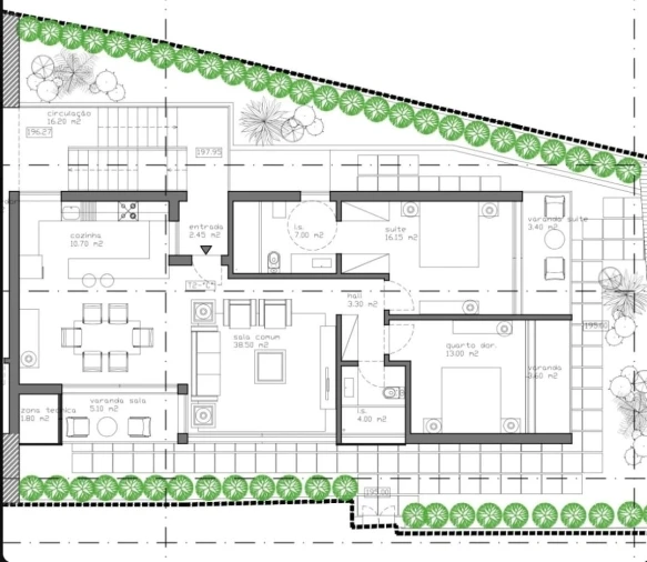 Apartamento T2 para Venda em Funchal (Santa Maria Maior) Planta 1