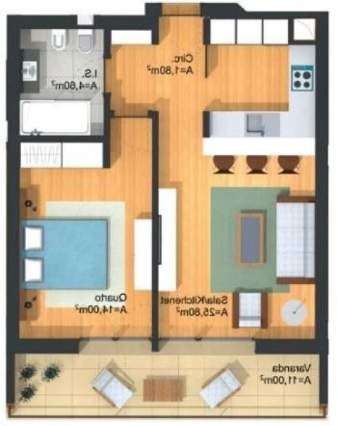 Apartamento T1 para Venda em Seixal, Arrentela e Aldeia de Paio Pires