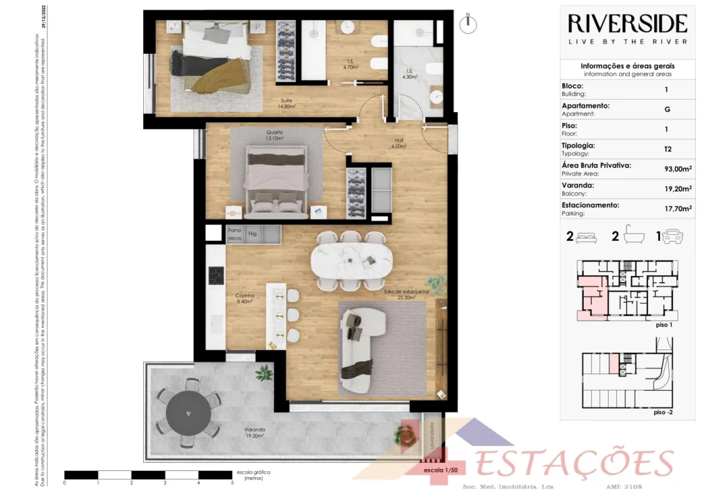 Apartamento T2 para Venda em Pombal Foto 5
