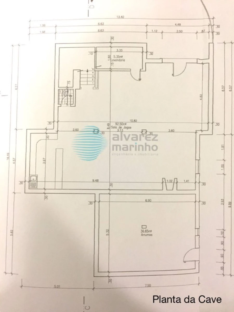 Moradia T5 para Venda em A dos Cunhados e Maceira Planta 1