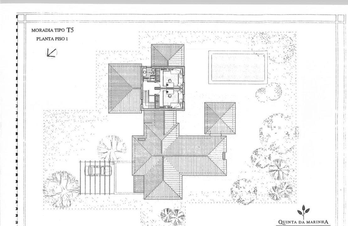 Moradia T6 para Arrendamento em Cascais e Estoril Planta 2
