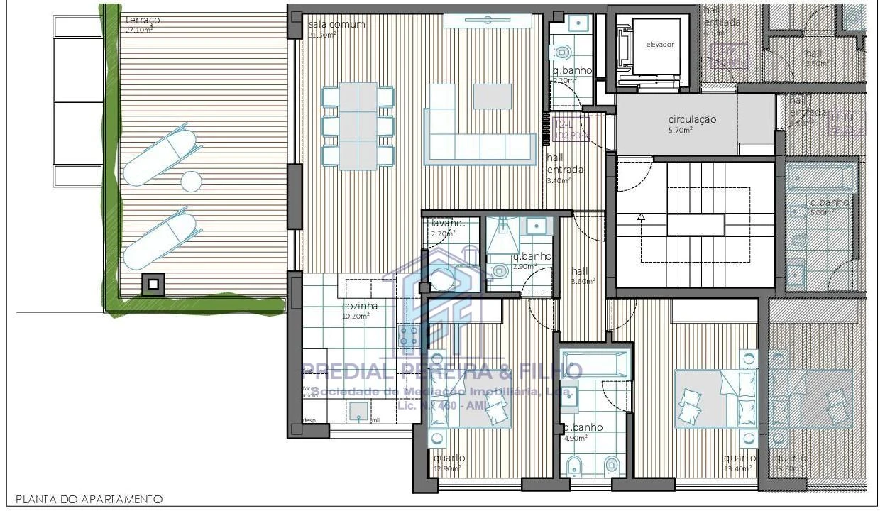 Apartamento T2 para Venda em Alfena Foto 13