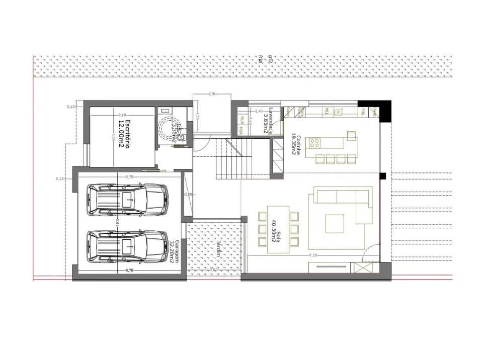 Moradia T3 para Venda em Santa Joana Planta 2