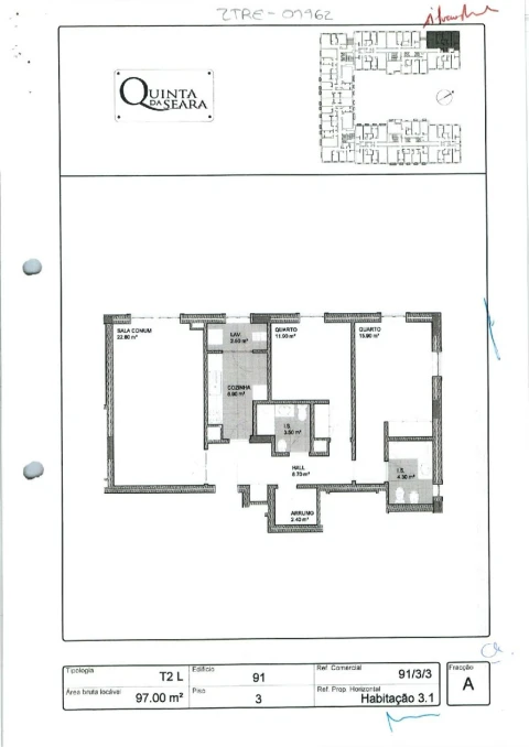 Apartamento T2 para Venda em Oliveira do Douro